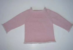 Gepard Glatstrikket raglansweater til børn