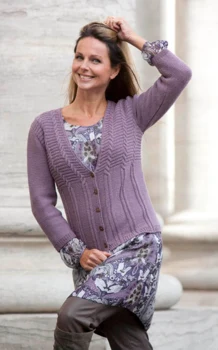 Gepard Cabled cardigan