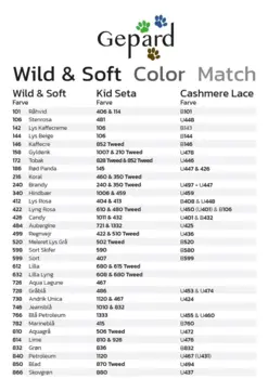 Color Match: Wild & Soft
