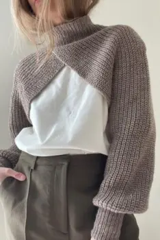 AEGYOKNIT - narae cropped sweater