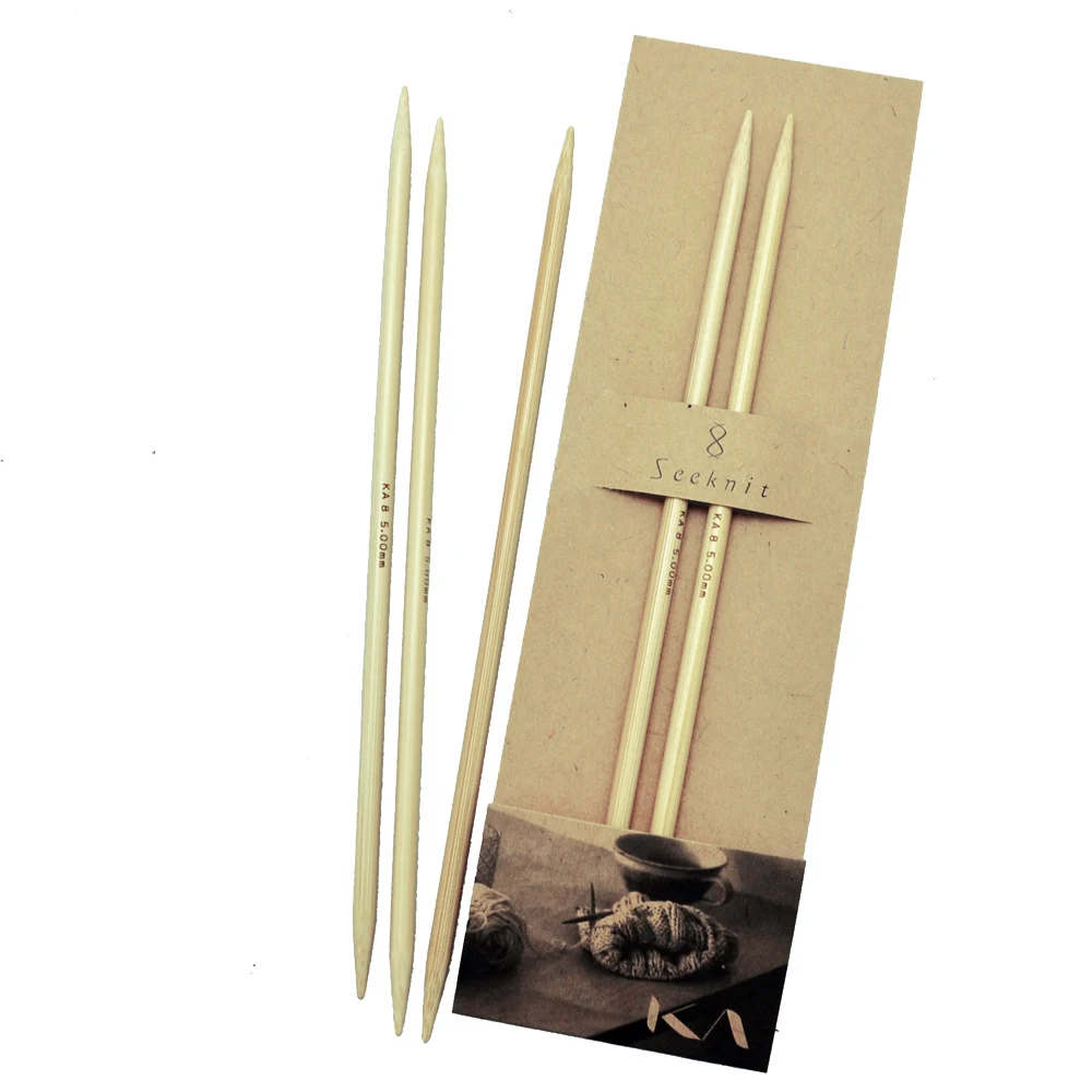 KA Bamboo 4 Double Point Knitting Needles