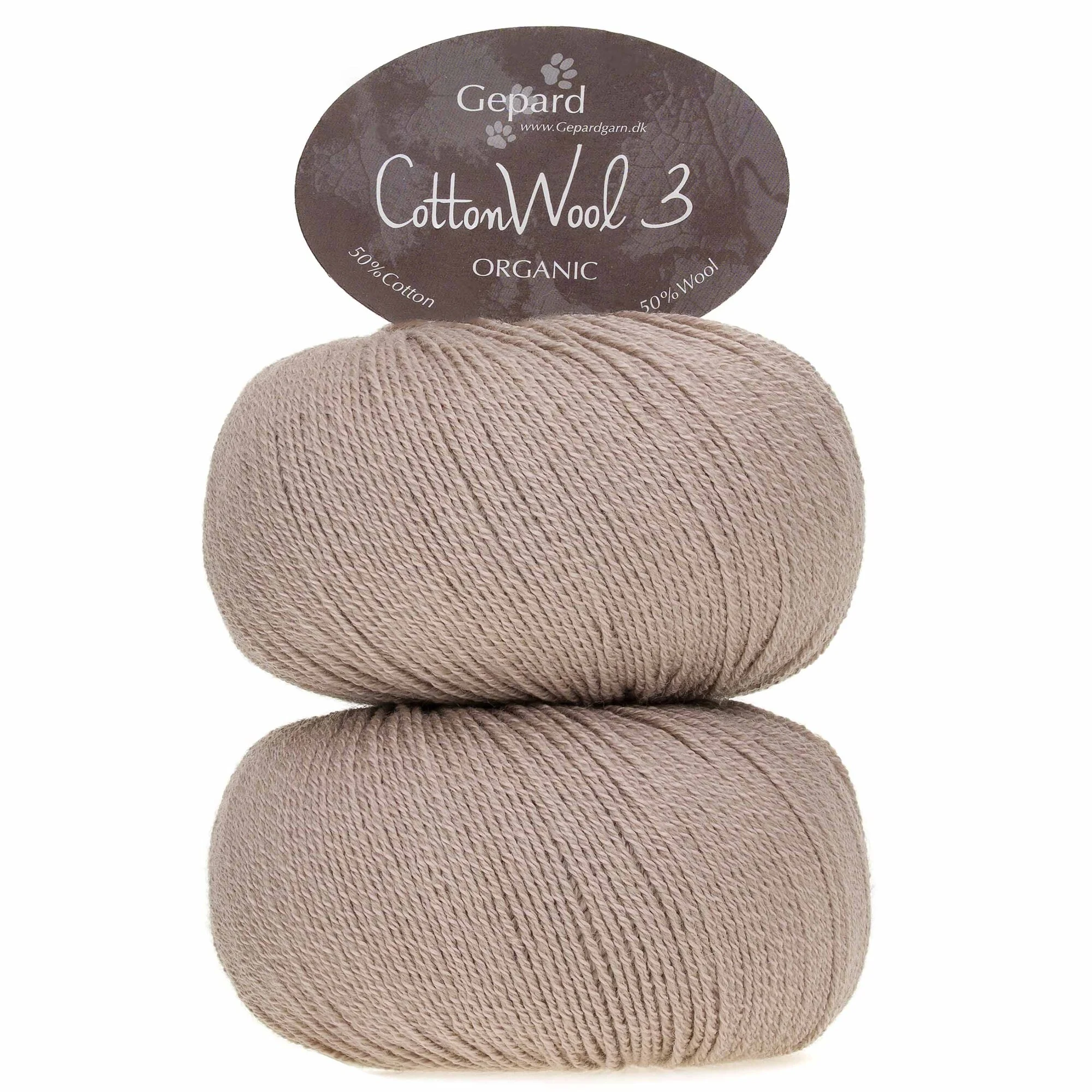 Gepard Garn CottonWool 3 Organic