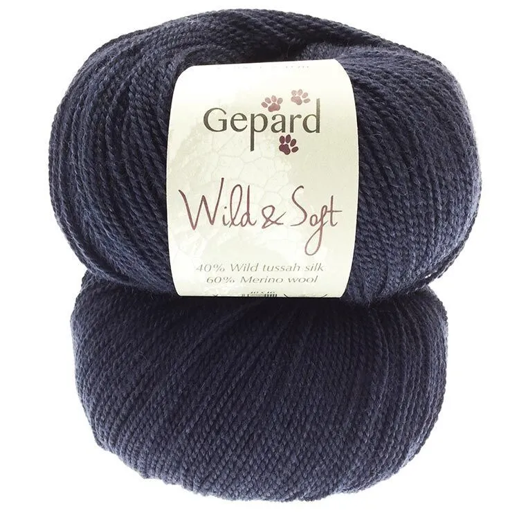 Wild & Soft: Silk merino yarn from