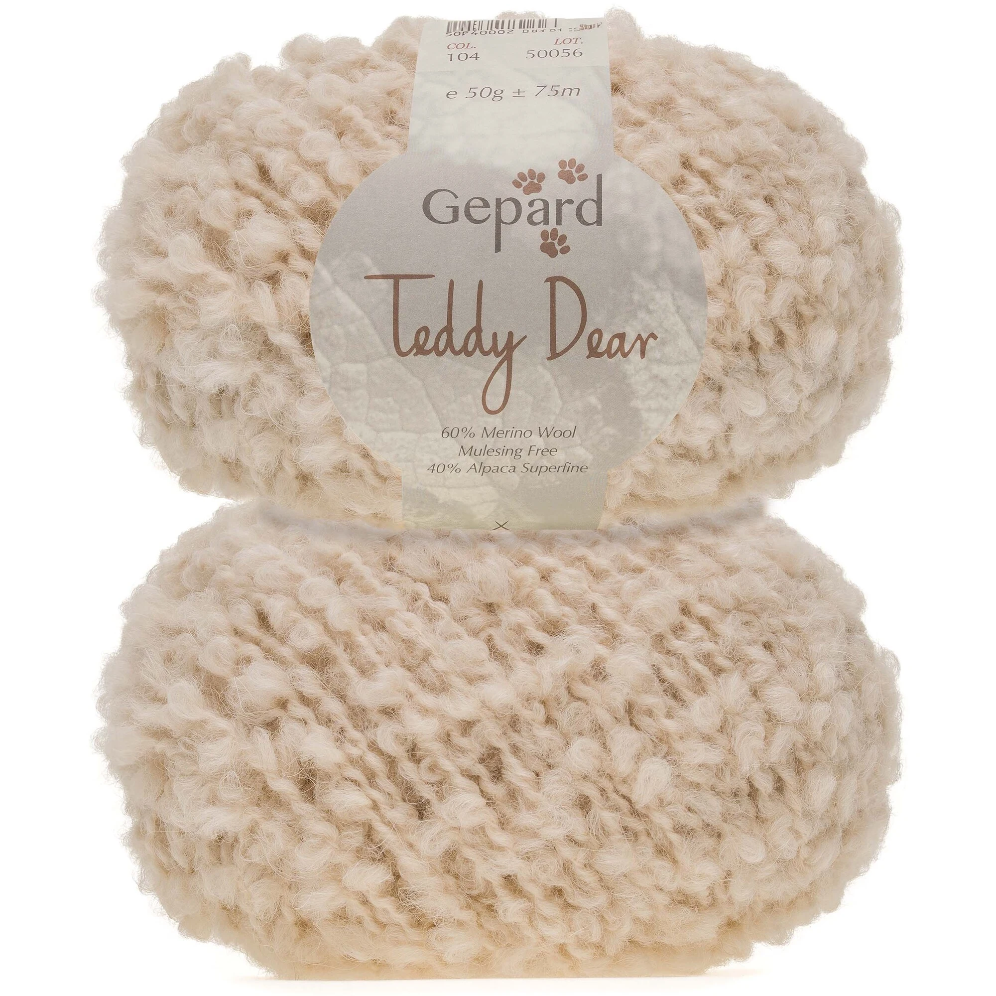 Gepard Garn TEDDY DEAR
