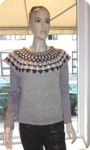 Gepard Sweater or vest with Icelandic yoke
