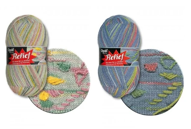 Opal sock yarn Relief 1 - 4-trd