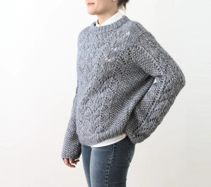 Gepard Kongming  – balloon-sleeved sweater D