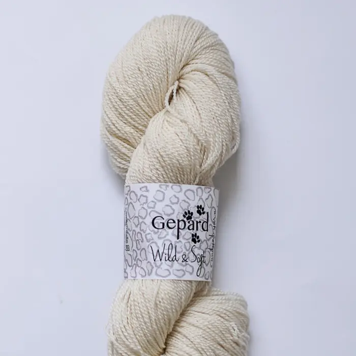 Gepard Wild & Soft undyed yarn