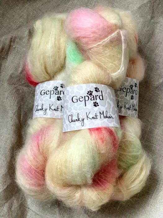 Gepard Chunky Knit Mohair - Handdyed by Sus Gepard