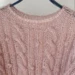 Gepard Mohairsweater kort med snoninger og bobler