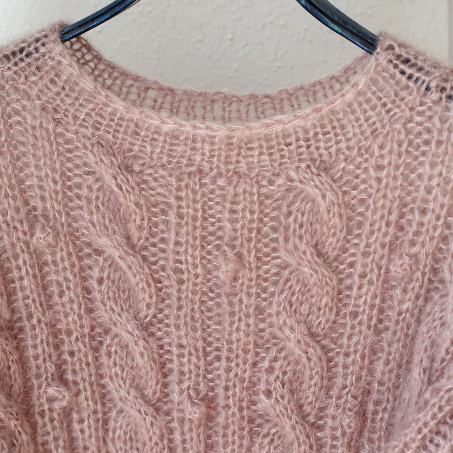 Gepard Cropped mohair sweater